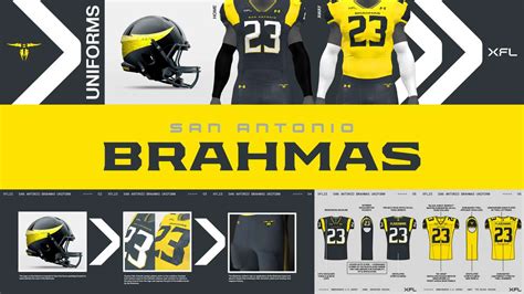 San Antonio Brahmas Jerseys Xfl Reveals Uniforms Amid Relaunch San Antonio Brahmas Jerseys Xfl Reveals Uniforms Amid Relaunch